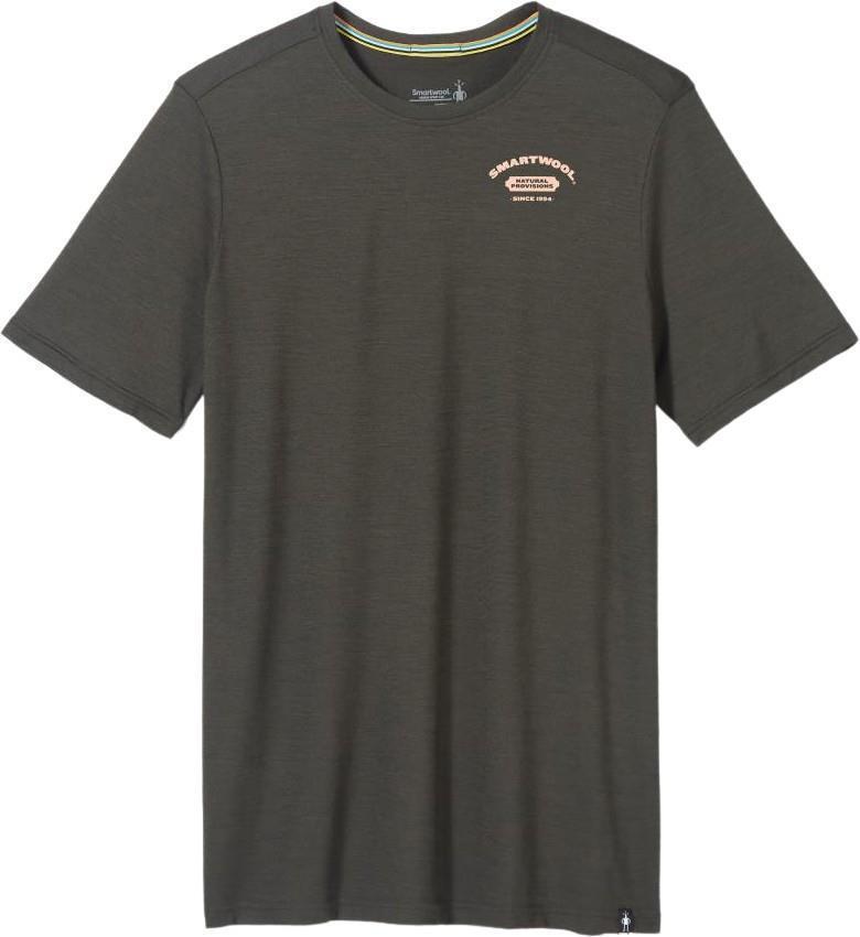 Natural Provisions Graphic SS Tee - Mens - North Woods Heather 1
