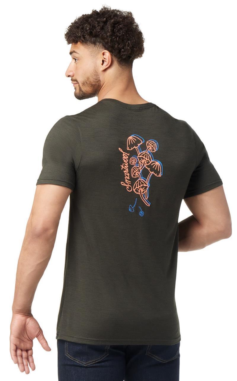Natural Provisions Graphic SS Tee - Mens - North Woods Heather 3