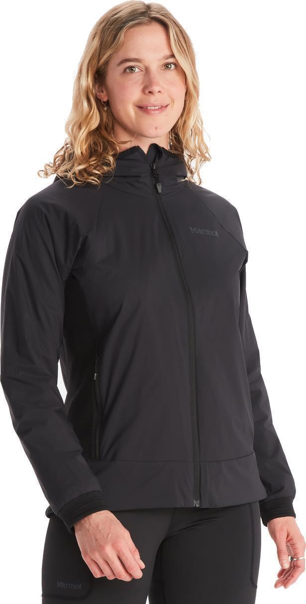 Novus LT Hybrid Hoody - Womens - Black 3