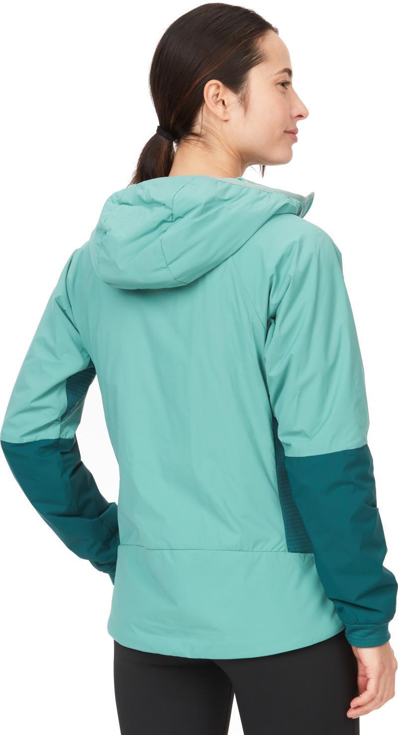 Novus LT Hybrid Hoody - Womens - Blue Agave / Dark Jungle 2