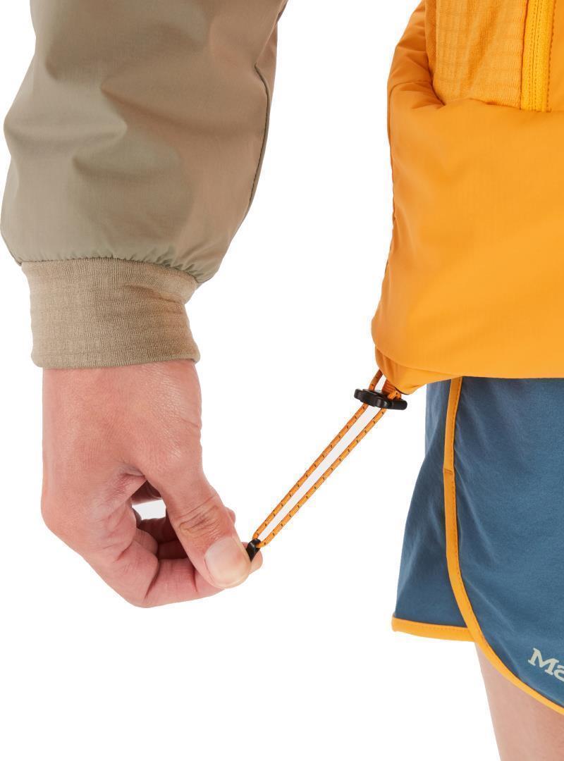 Novus LT Hybrid Hoody - Womens - Golden Sun / Vetiver 6