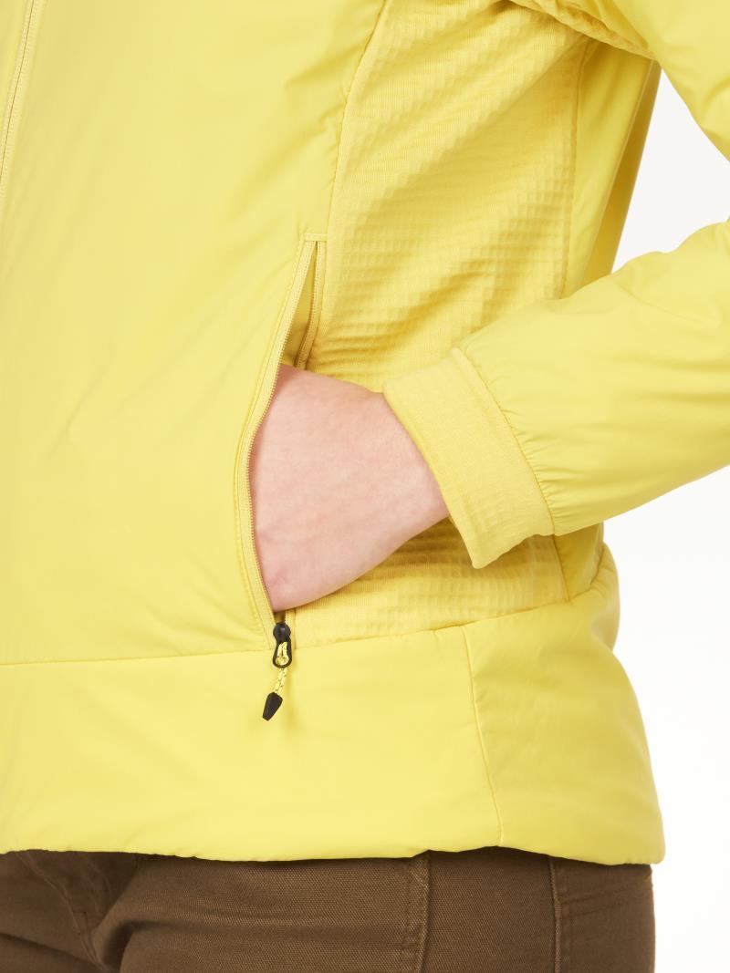 Novus LT Hybrid Hoody - Womens - Limelight 4