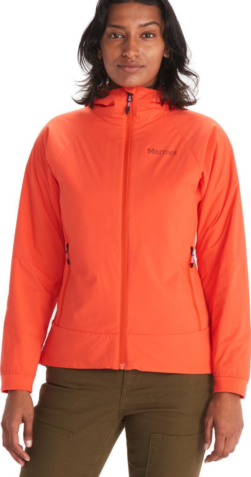 Novus LT Hybrid Hoody - Womens - Red Sun 1