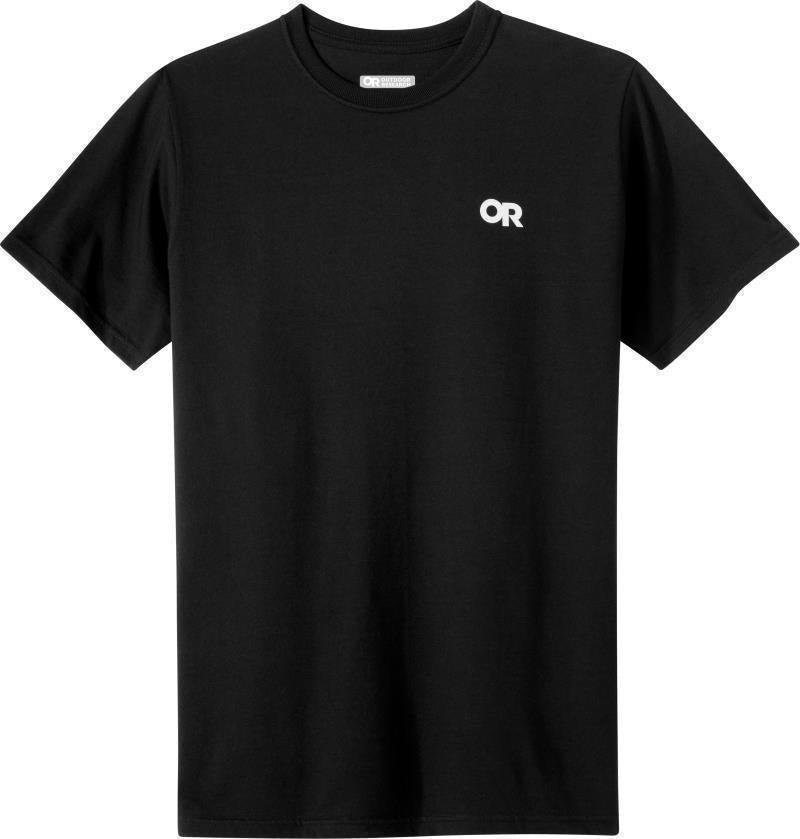 OR Lockup Back Logo T-Shirt - Unisex - Black / White 1