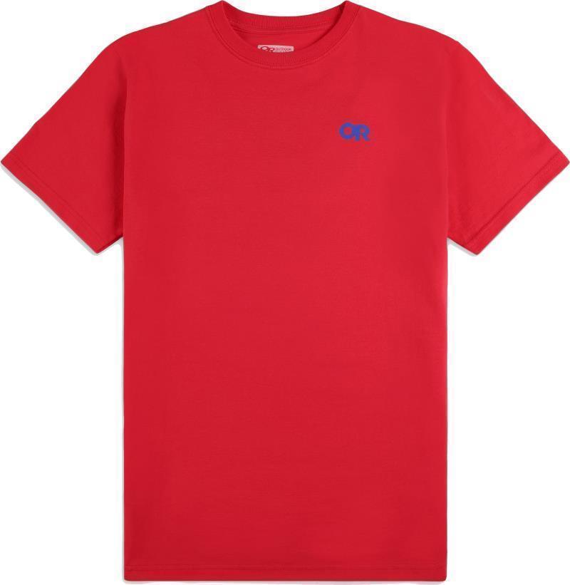 OR Lockup Back Logo T-Shirt - Unisex - Cranberry 1