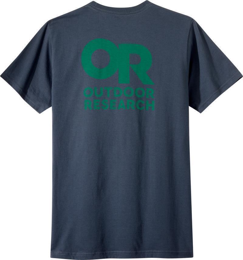 OR Lockup Back Logo T-Shirt - Unisex - Naval Blue / Sprout 2