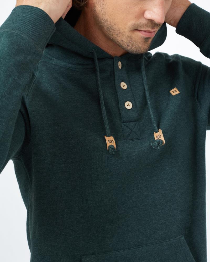 Oberon Hoodie - Mens - Dark Forest Green Heather 3