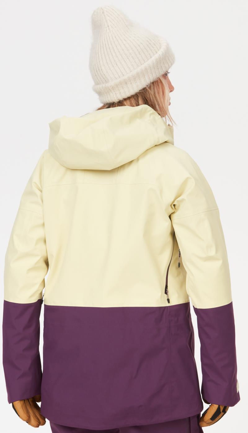 Orion GTX Jacket - Womens - Wheat / Purple Fig 2