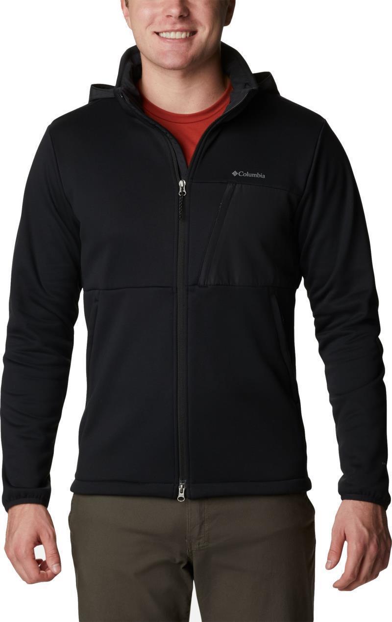 Out-Shield Dry Fleece Full Zip - Mens - Black 1