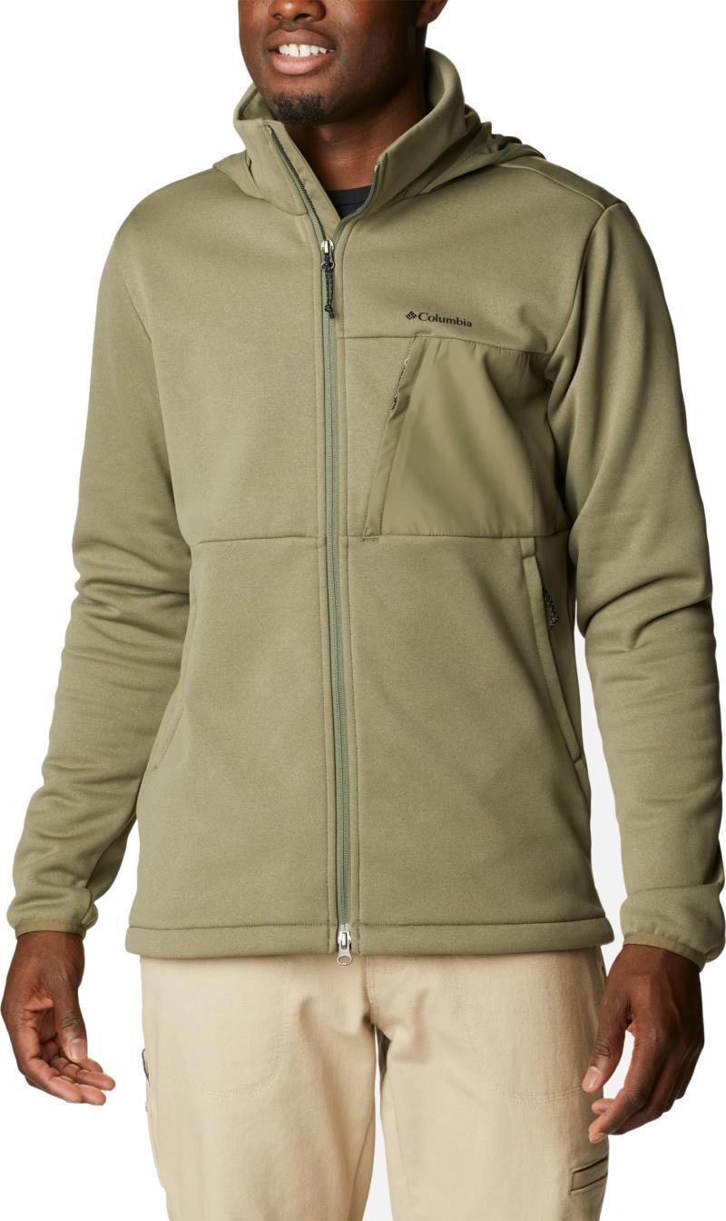 Out-Shield Dry Fleece Full Zip - Mens - Stone Green 1