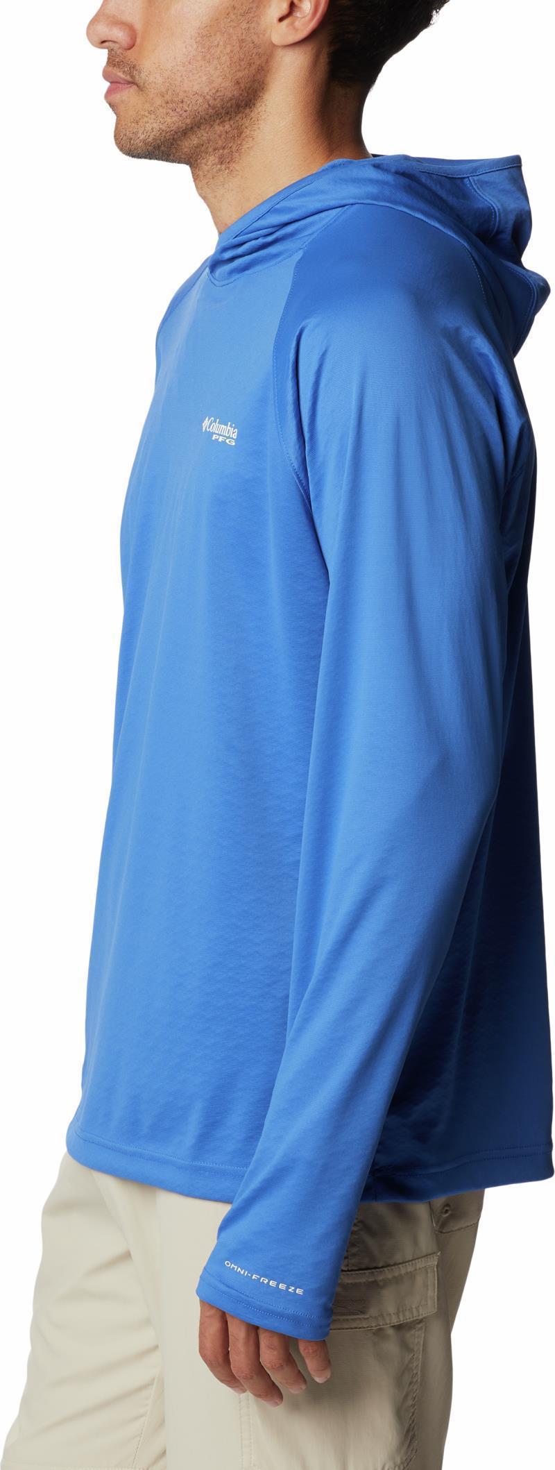 PFG Zero Rules Ice Hoodie - Mens - Vivid Blue 8