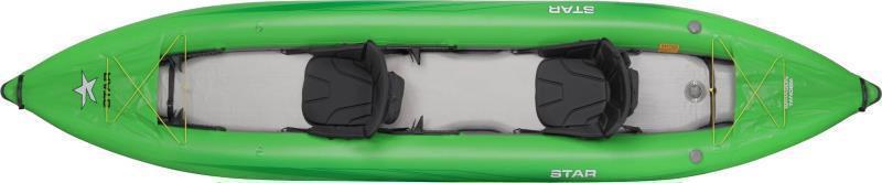 Paragon Tandem Inflatable Kayak - Lime 2