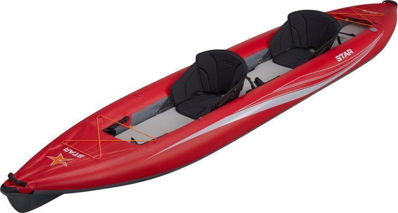 Paragon Tandem Inflatable Kayak - Red 1