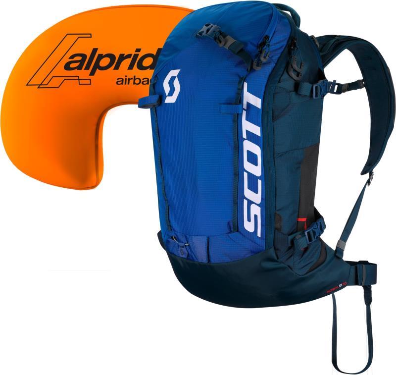 Patrol E1 Avalanche Pack 30 - Complete Kit (Cartridge Not Included) - Blue / Dark Blue 1