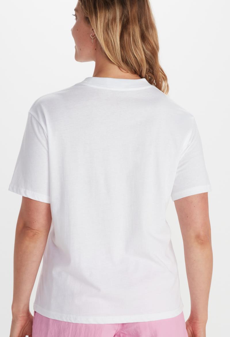 Peaks Tee SS - Womens - White 2