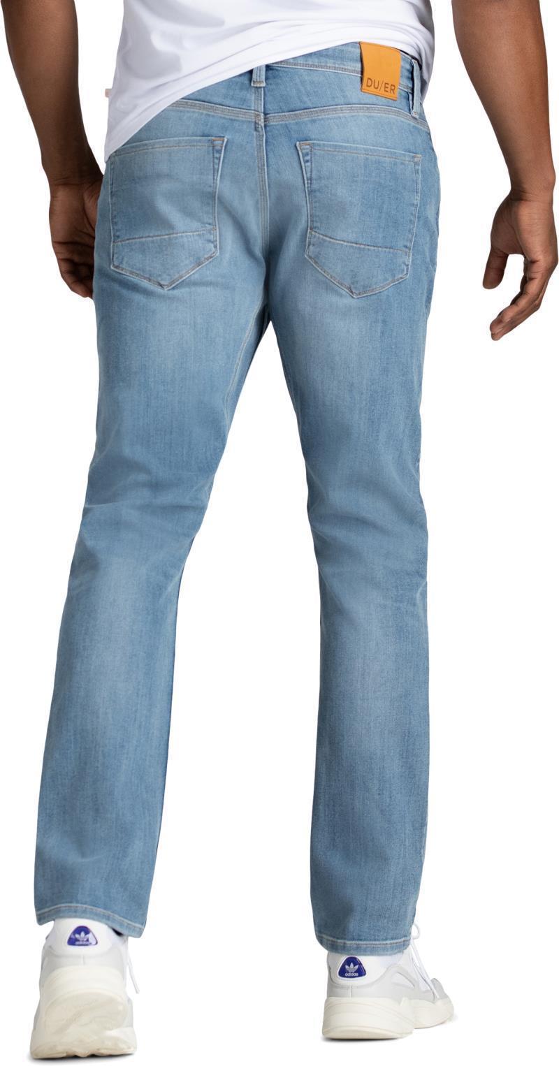 Performance Denim Relaxed Tapered Jeans, 34" Inseam - Rinse - Mens - Cascade 2