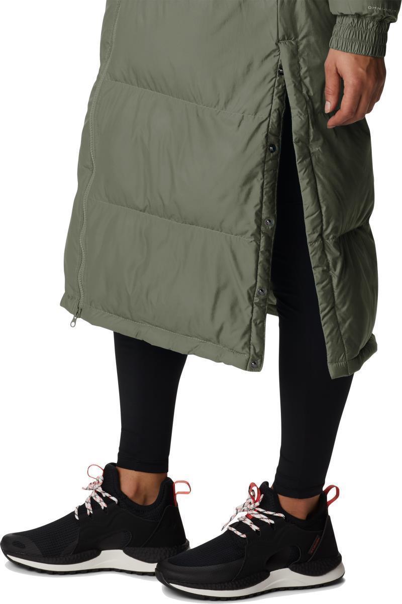 Pike Lake Long Jacket - Womens - Stone Green / Olive Green 5