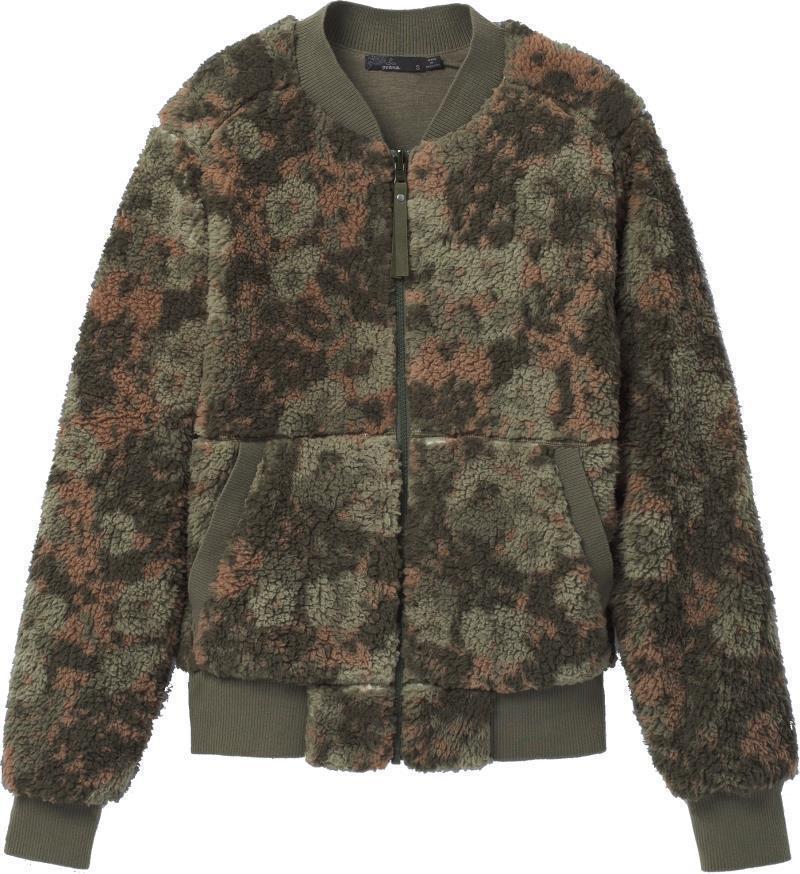 Polar Escape Bomber Jacket - Womens - Kale Wildflower 1