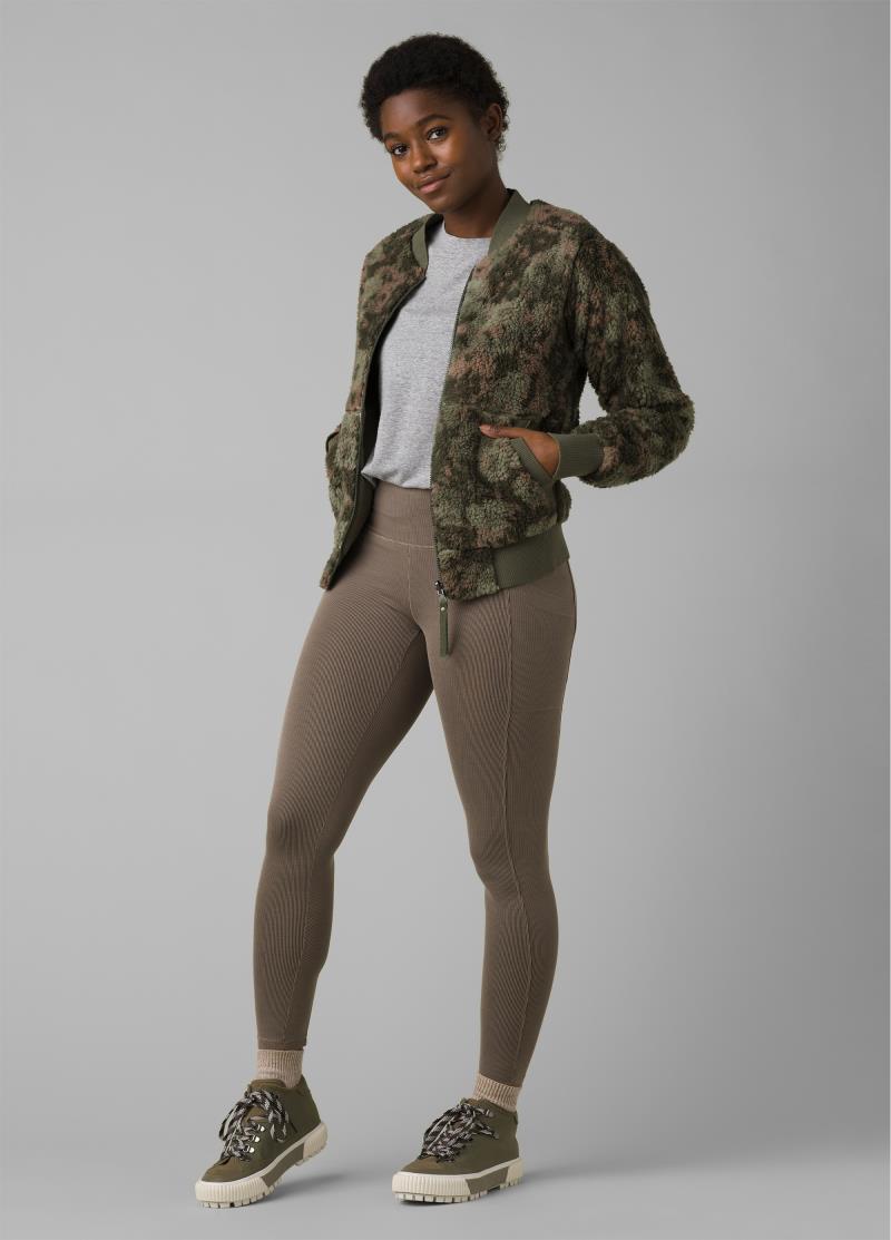 Polar Escape Bomber Jacket - Womens - Kale Wildflower 7