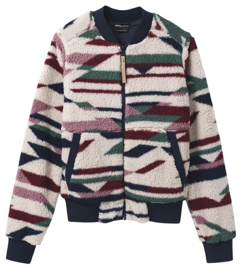 Polar Escape Bomber Jacket - Womens - Maroon Geo 1