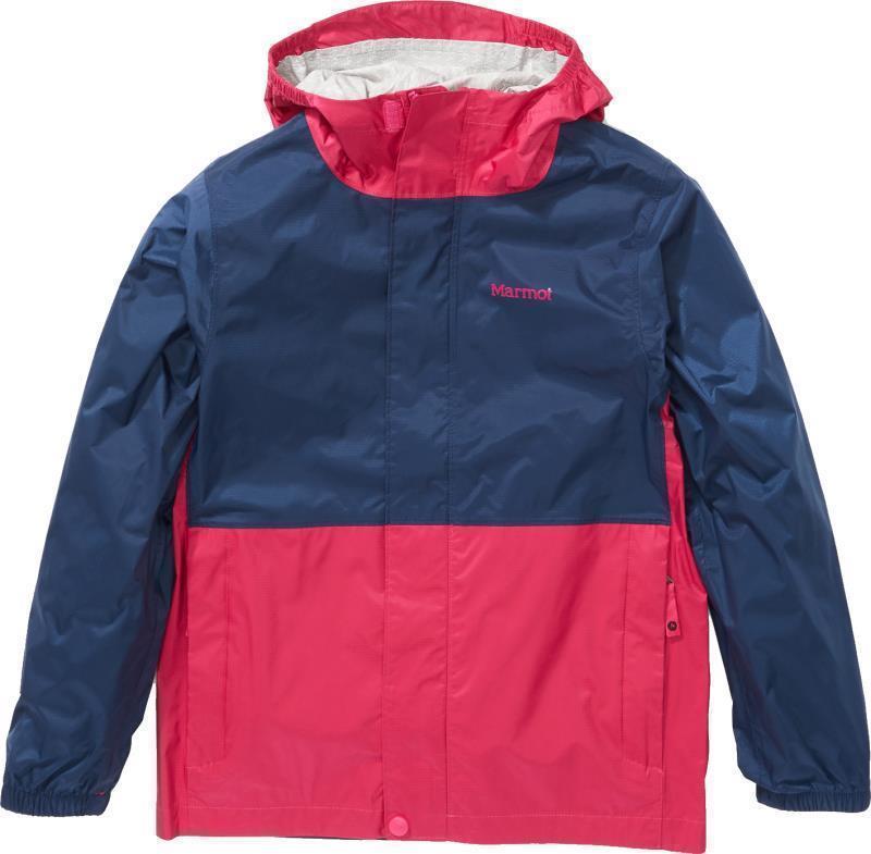 PreCip Eco Jacket - Kids - Very Berry / Arctic Navy 1