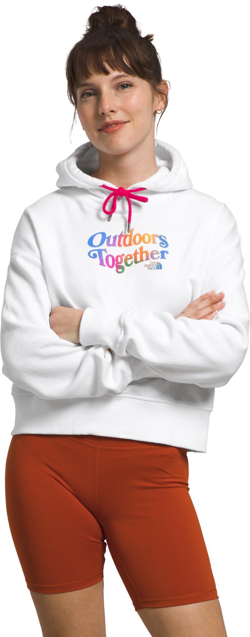 Pride Hoodie - Womens - TNF White / Ombre Graphic 1