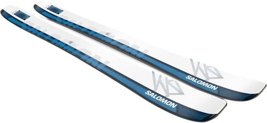 QST Echo 106 Skis - White / Race Blue / Process Blue 1