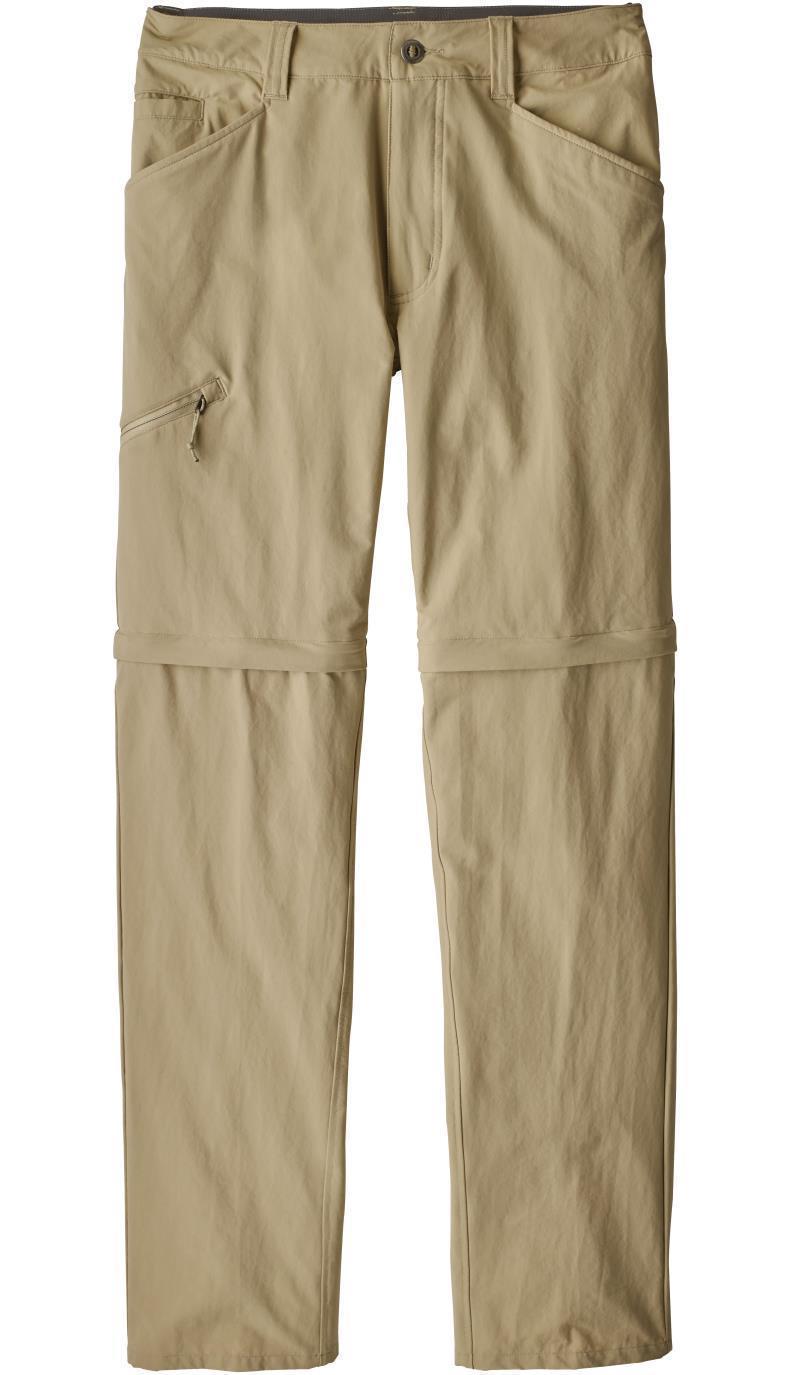 Quandary Convertible Pants, Reg - Mens - El Cap Khaki 1