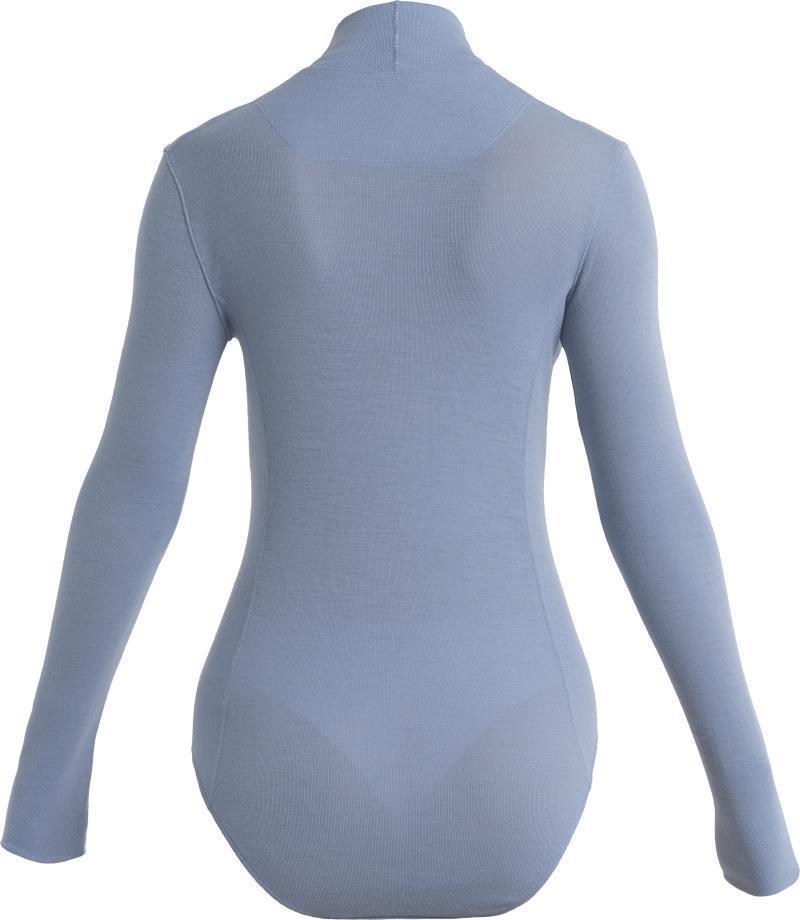 Queens LS High Neck Bodysuit - Womens - Kyanite 2