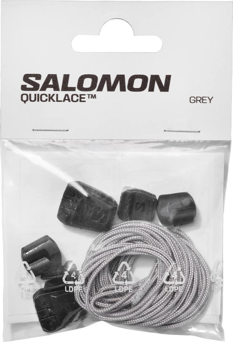 Quicklace Kit - Silver / Black / Black 1
