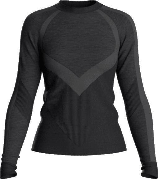 Racer Crew Neck - Womens - Black 1