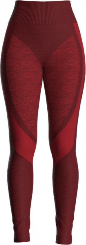 Racer Leggings - Womens - Burgundy 1