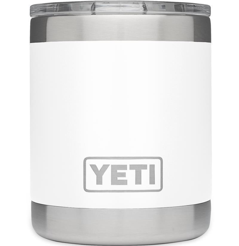 Rambler 295ml / 10oz Lowball with MagSlider Lid - White 1