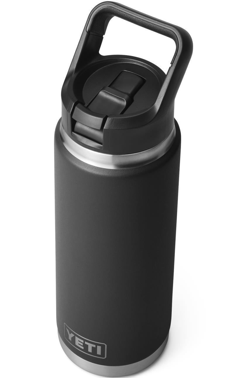 Rambler 769ml / 26oz Straw Bottle - Black 4