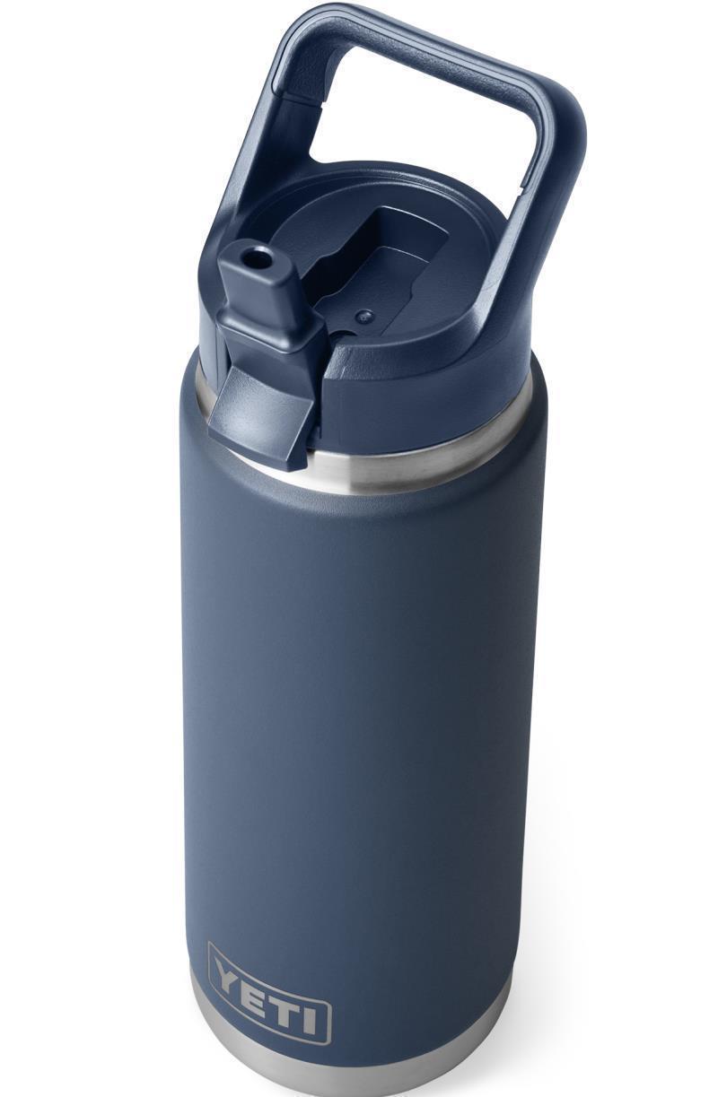 Rambler 769ml / 26oz Straw Bottle - Navy 2