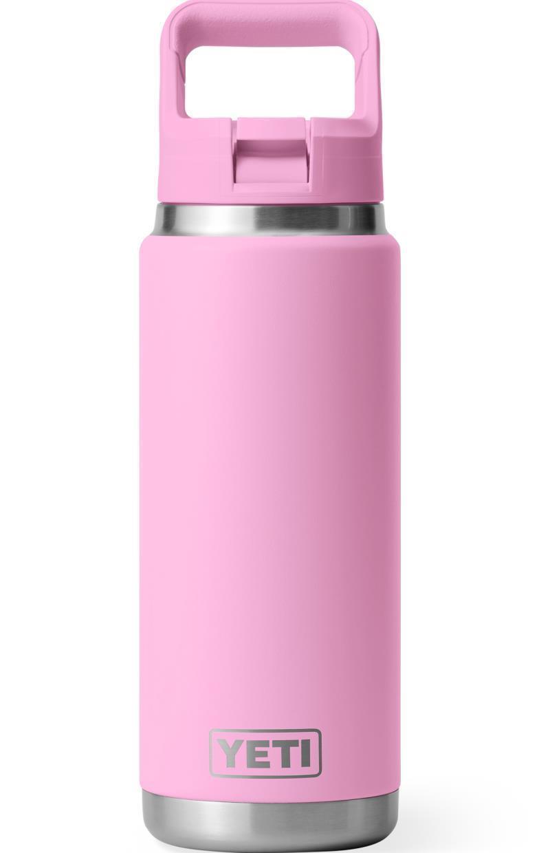Rambler 769ml / 26oz Straw Bottle - Power Pink 3