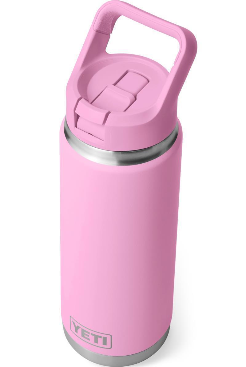 Rambler 769ml / 26oz Straw Bottle - Power Pink 4