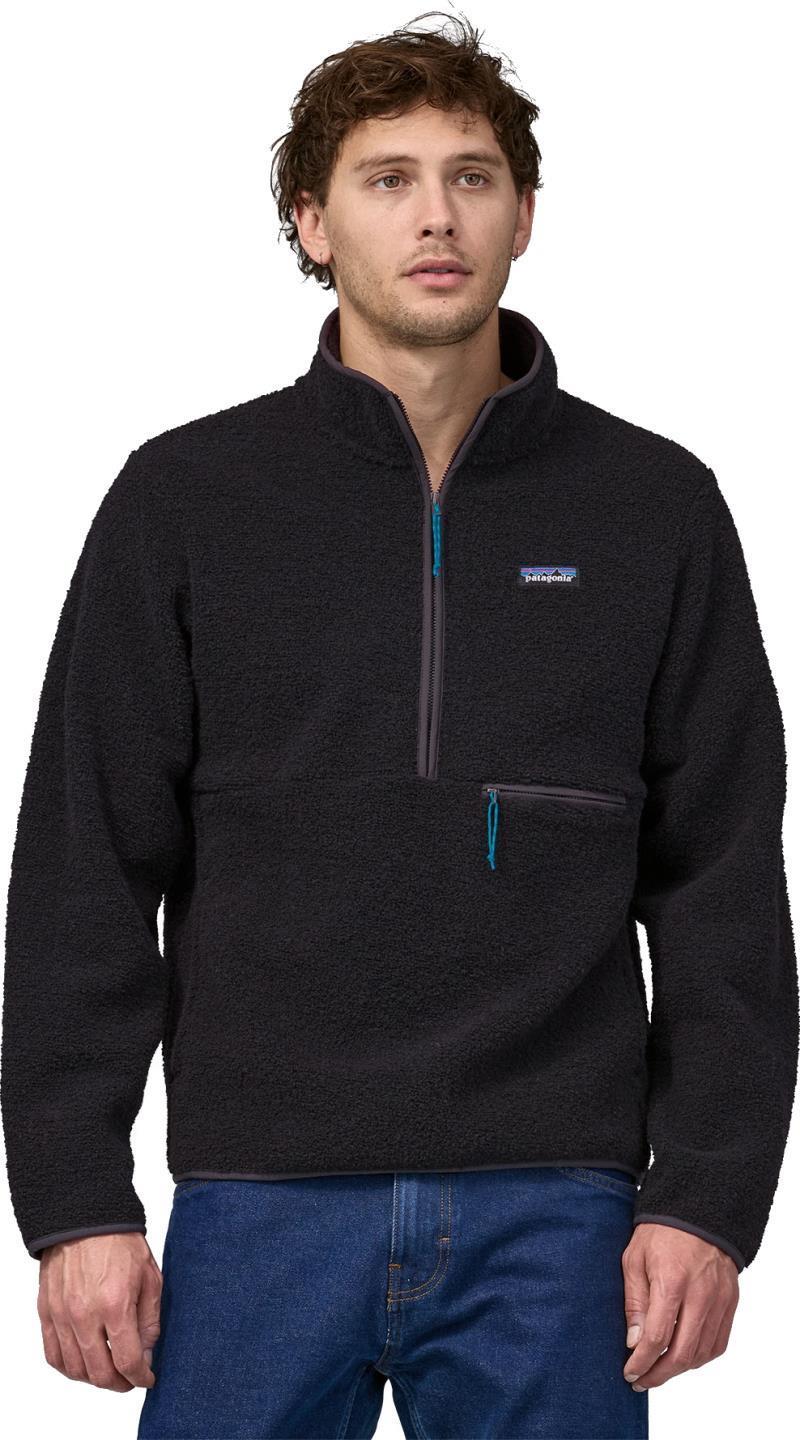 Reclaimed Fleece Pullover - Mens - Ink Black 2