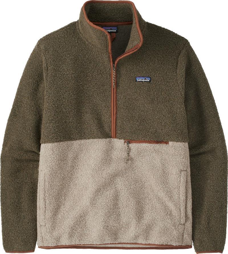 Reclaimed Fleece Pullover - Mens - Sage Khaki 1