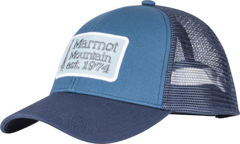 Retro Trucker Hat - Moroccan Blue / Arctic Navy 1