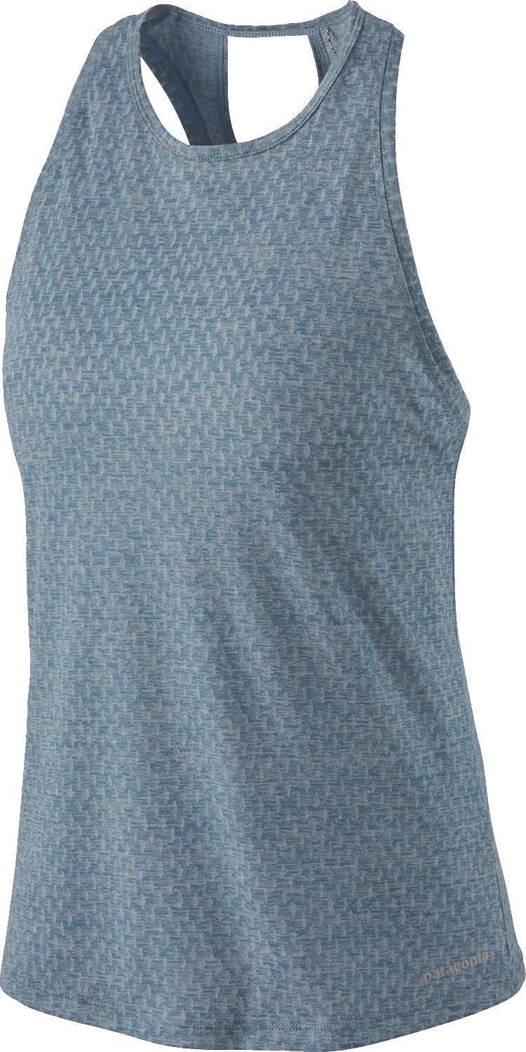 Ridge Flow Tank - Womens - Light Plume Grey 1