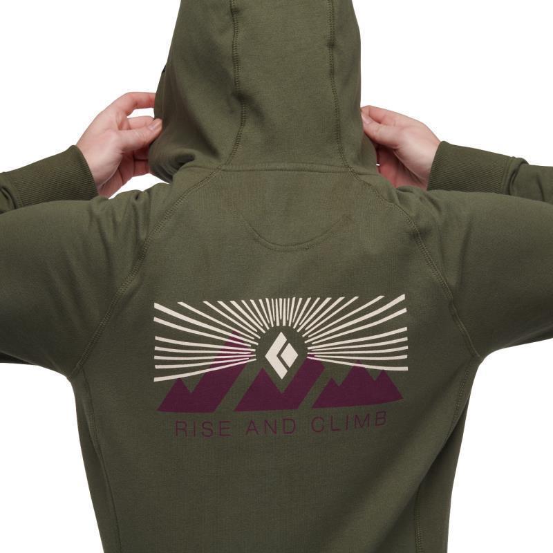 Rise And Climb Full Zip Hoody - Womens - Tundra 2