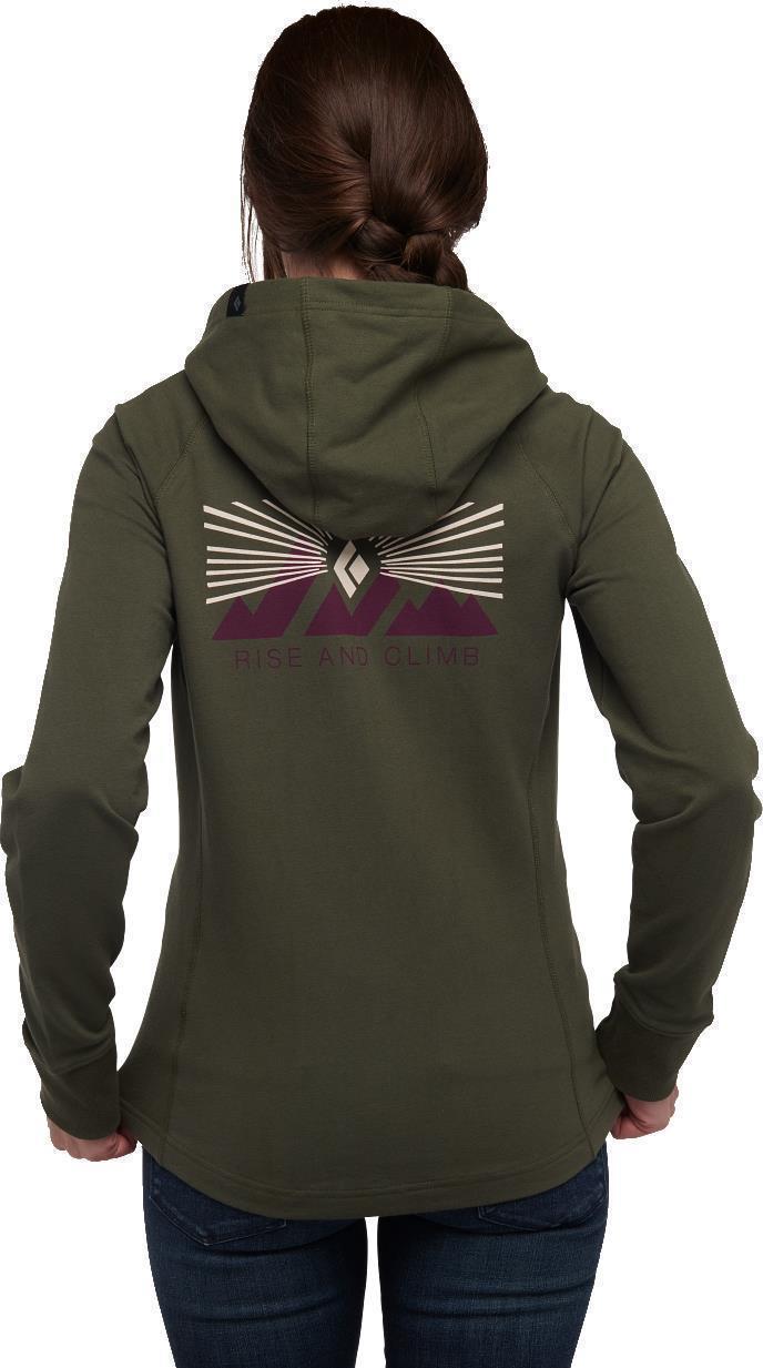 Rise And Climb Full Zip Hoody - Womens - Tundra 4