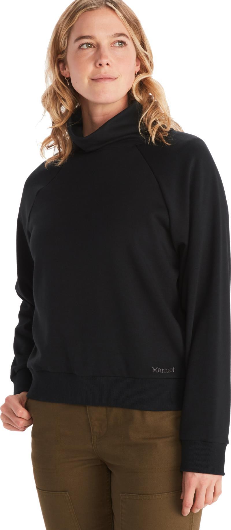 Rowan Funnel Neck - Womens - Black 1