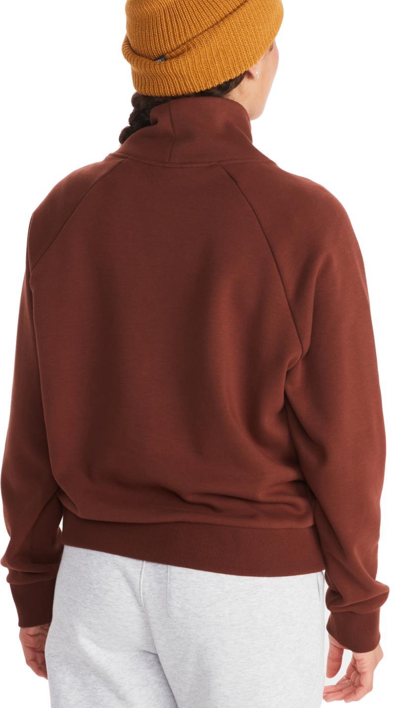 Rowan Funnel Neck - Womens - Chocolate 2