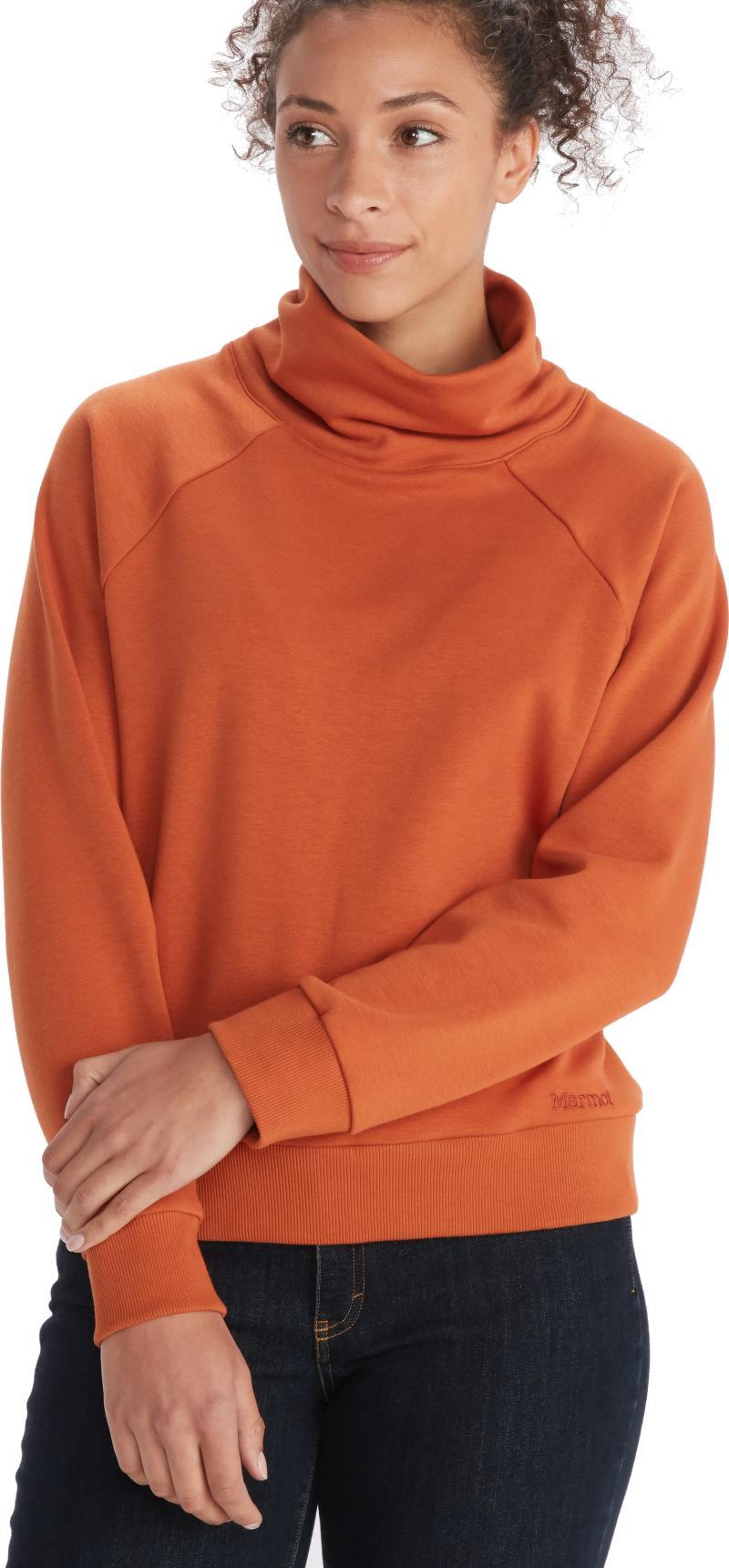 Rowan Funnel Neck - Womens - Copper 1
