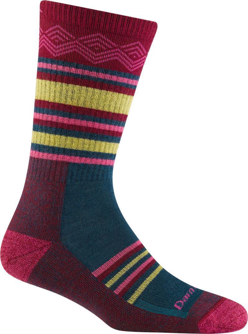 Ryder Boot Midweight Cushion Socks - Womens - Burgundy 1