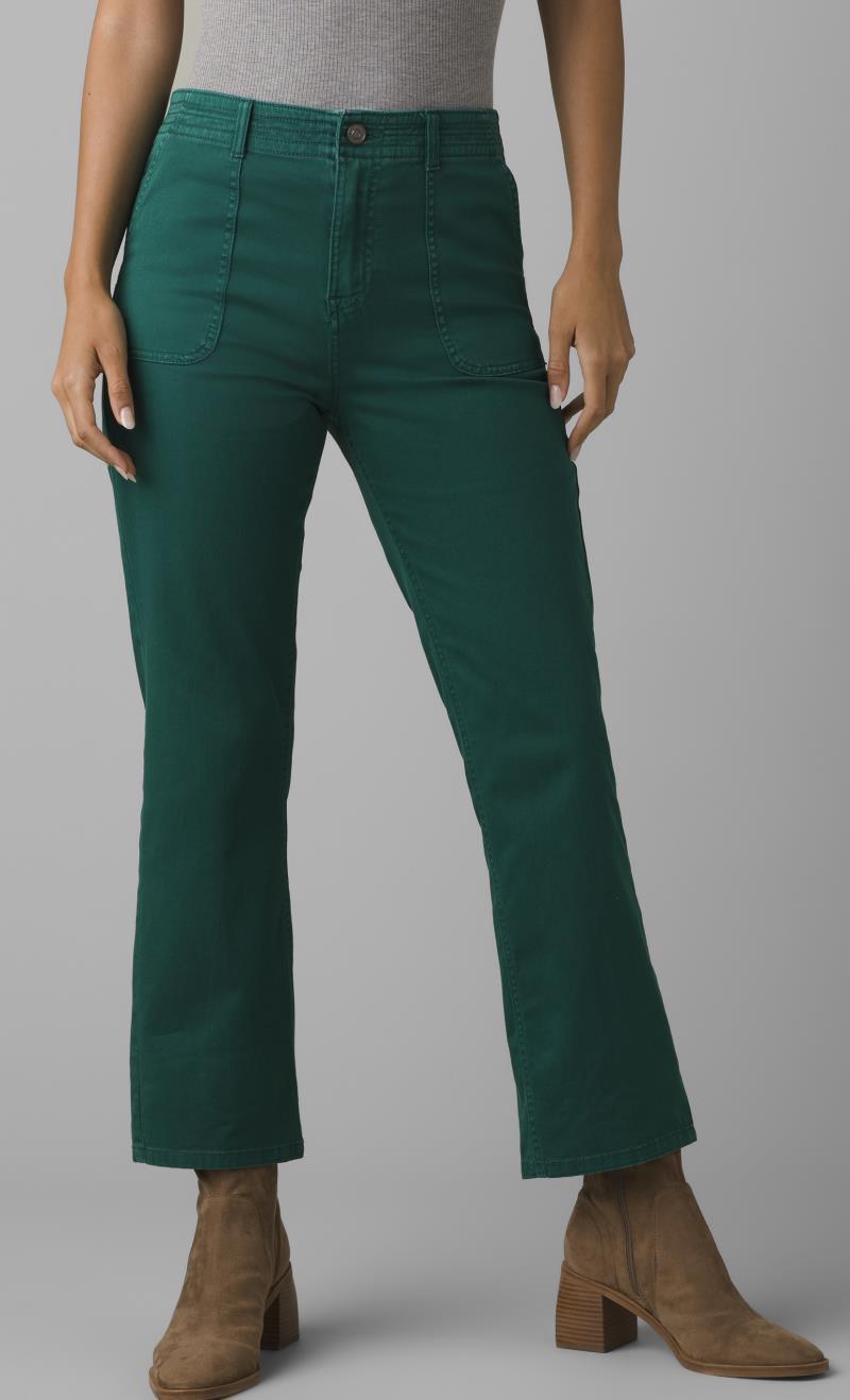 Sancho Slim Pants, Reg - Womens - Deep Pine 2