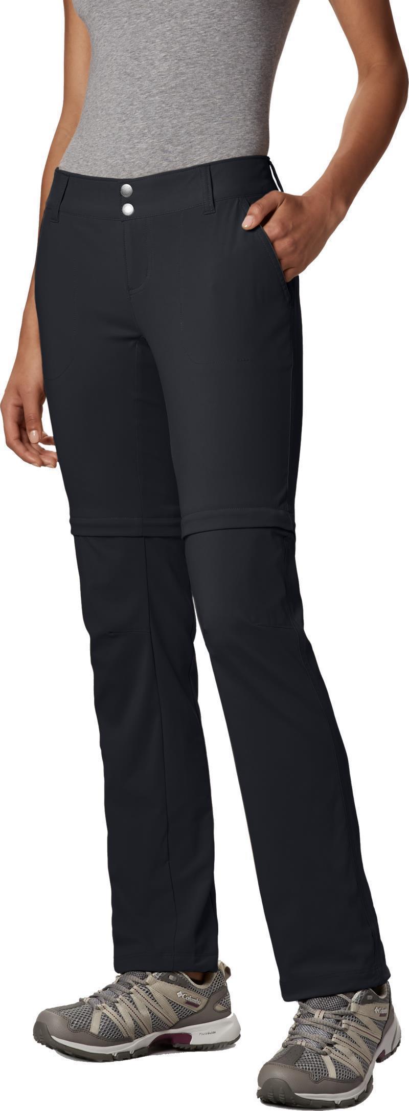 Saturday Trail II Convertible Pants, Reg - Womens - Black 4