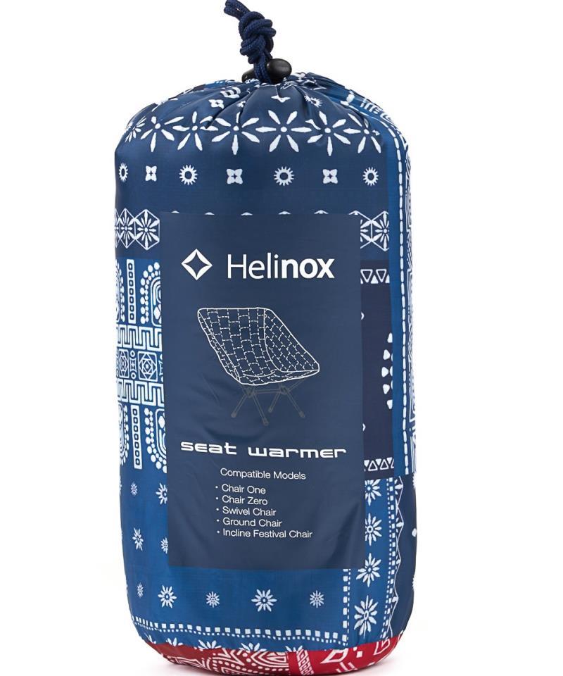 Seat Warmer For Chair One - Blue Bandana / Red Bandana 8
